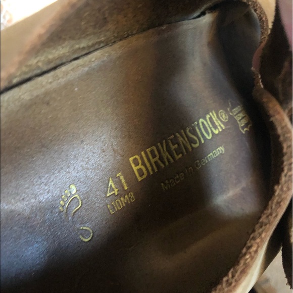 Tan Birkenstock’s with ankle straps - Picture 4 of 4